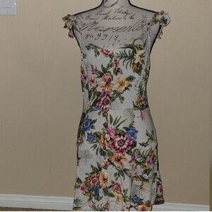 Xhilaration Floral Mini Dress - Multicolor